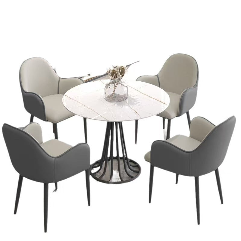 Italian light luxury coffee table dining chair