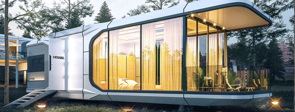 Integrated House Made-In-China High Quality Chinese Suppliers Mobile Luxury Integrated Modern Space Capsule Office Home House