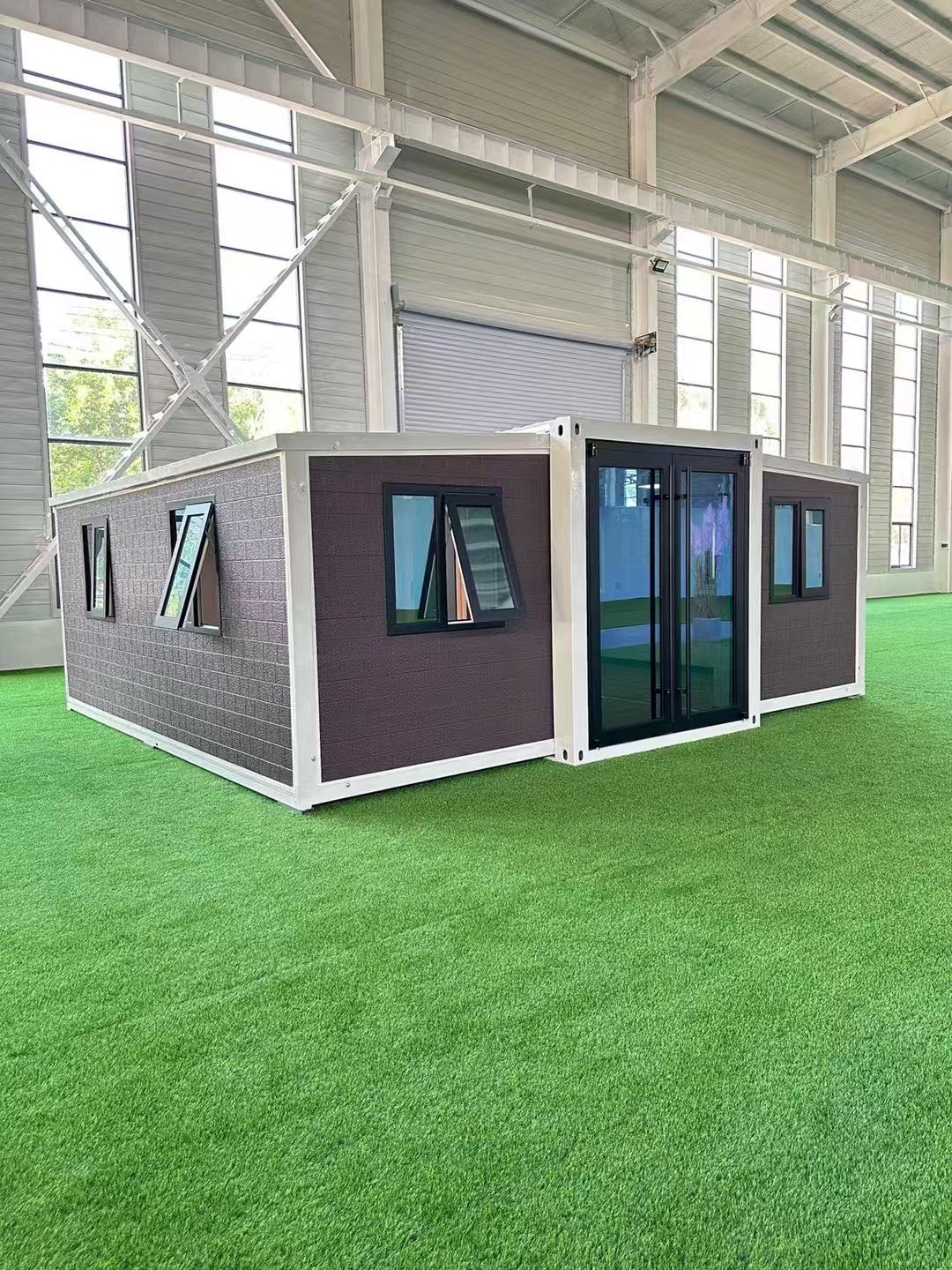Waterproof Container House 20FT Expandabl Home Caravan Portable Houses 2 Bedrooms Container House